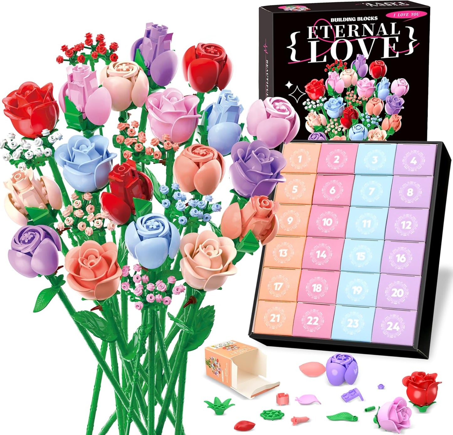 Calendrier de l’Avent Bouquet de Fleurs
